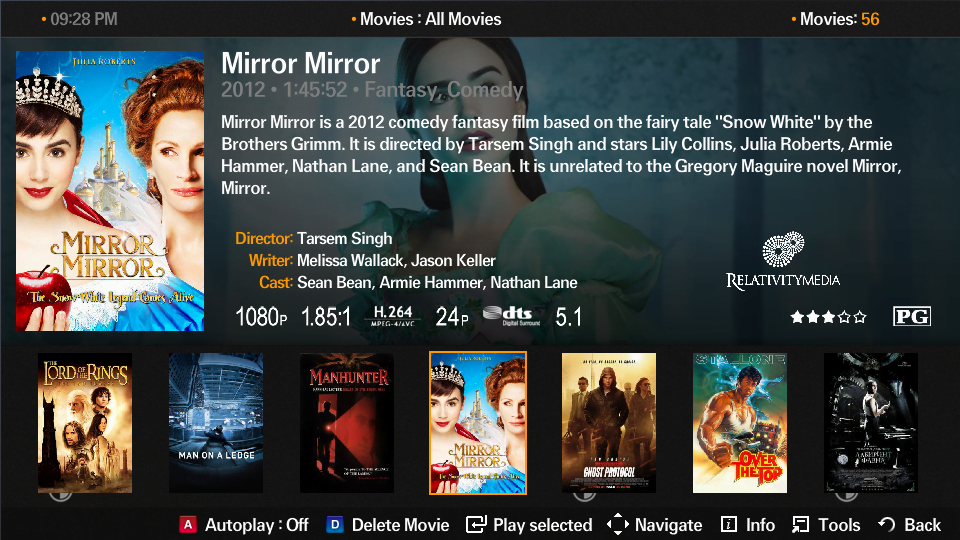 Creare un media center gratuito con Plex 5 movie_overview