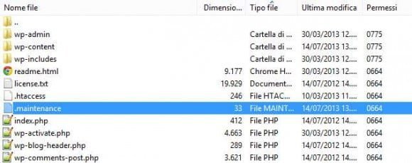 "Sito in Manutenzione, riprovare più tardi": ecco come rimuovere questo fastidioso avviso 3 maintenance-mode-580x229