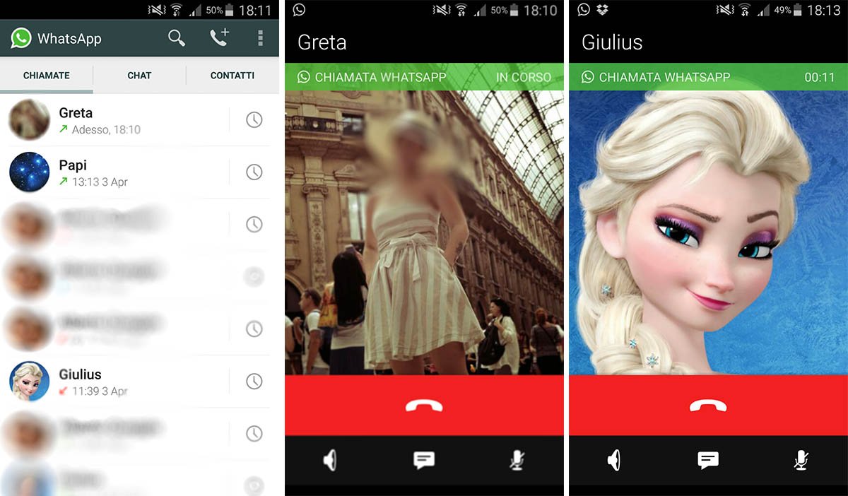 Chiamate WhatsApp: la nostra prova 2 whatsapp_test