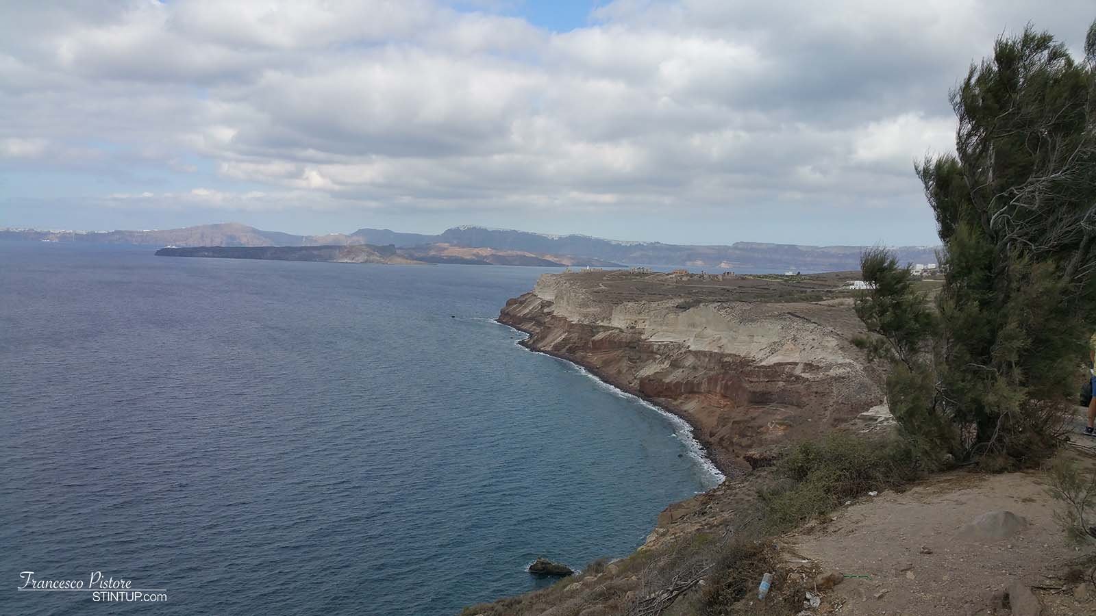 Vista dal Faro di Akrotiri