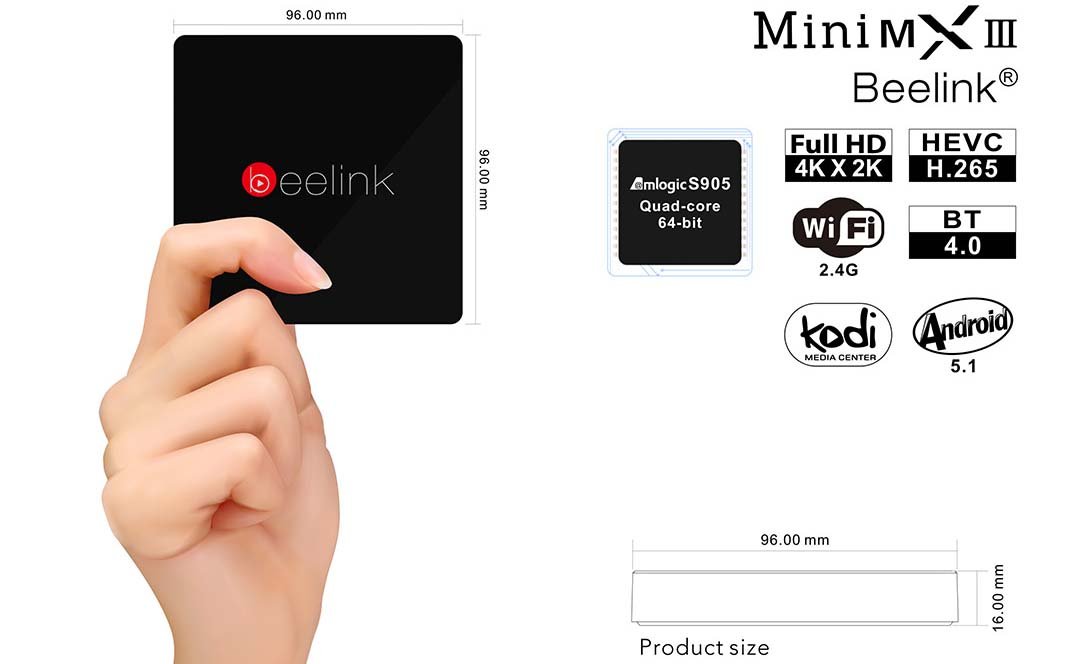 Beelink MiniMXIII: TV Box con Android e supporto H.265 e 4K a meno di 40 euro 2 Beelink-MiniMXIII-AmlogicS905-RAM2GB-EMMC16GB.cdr