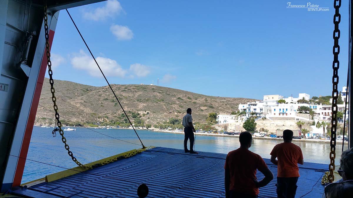 Arrivo ad Adamas, Milos