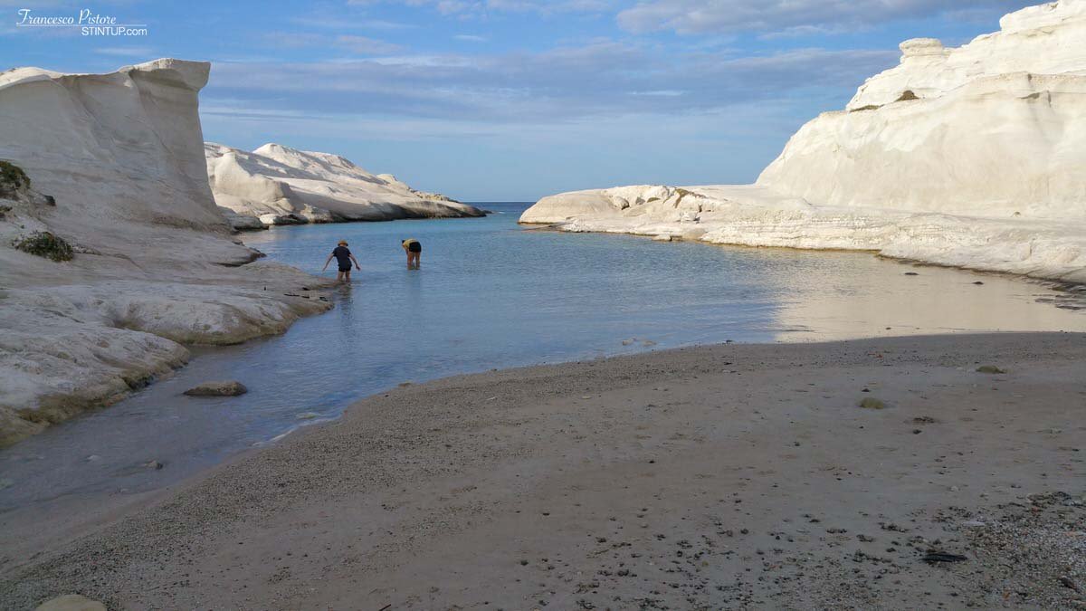 Sarakiniko al tramonto