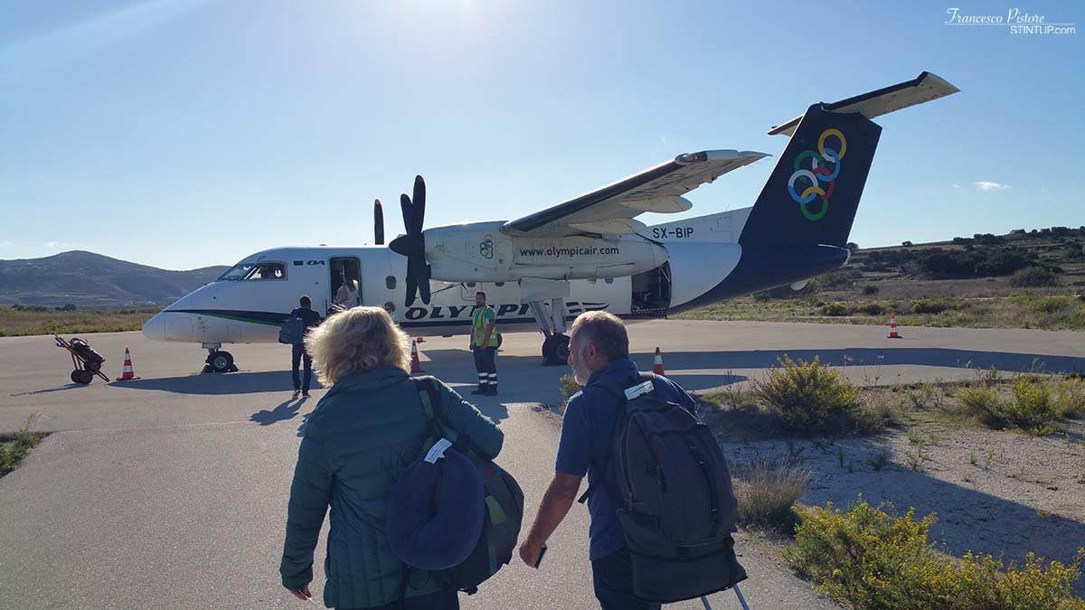 Il volo della Aegean diretto ad Atene