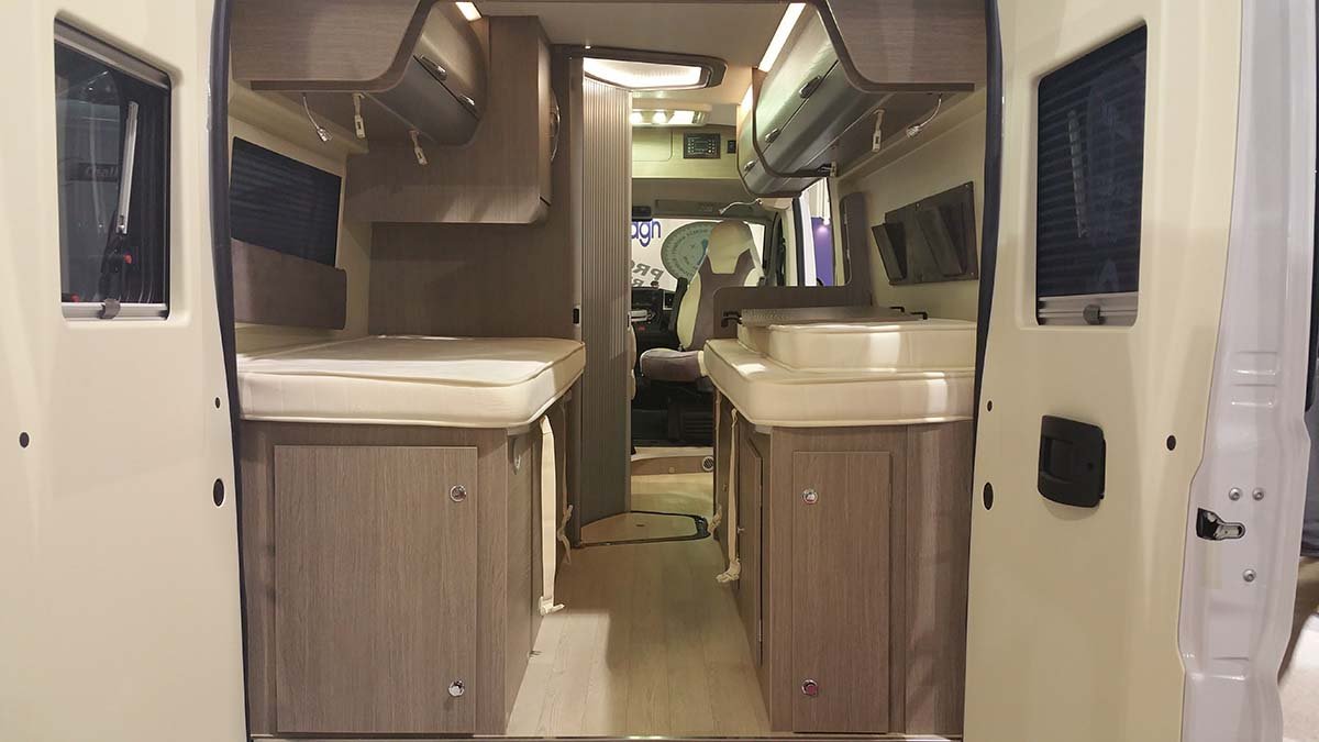 Salone del Camper 2016: tra grandi marchi e new entry 9 Le nuove soluzioni riguardanti i furgonati