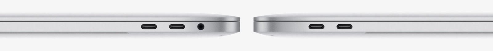 Sono sottili ma le porte ci sono, anche se non full-size