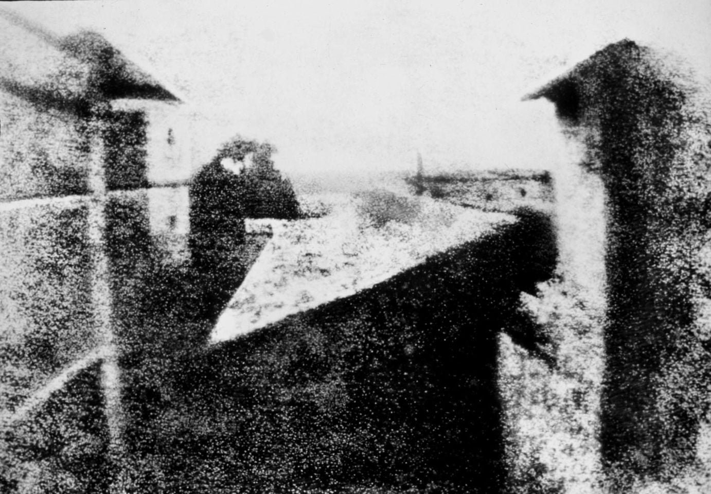 View from the Window at Le Gras | Joseph Nicéphore Niépce, 1826 ca.