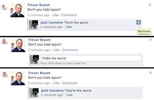 Facebook: a breve si potranno modificare i commenti 1 5155