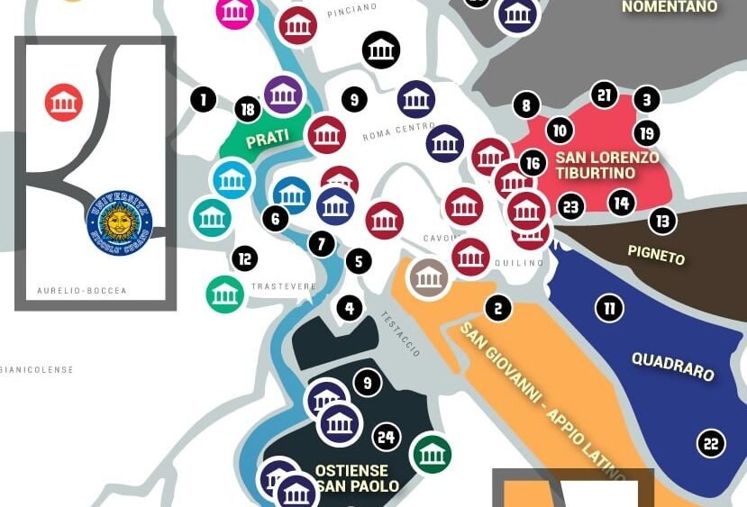 S.P.Q.R.: Studenti per Quartieri a Roma | Infografica by Unicusano 6 mappa studenti roma