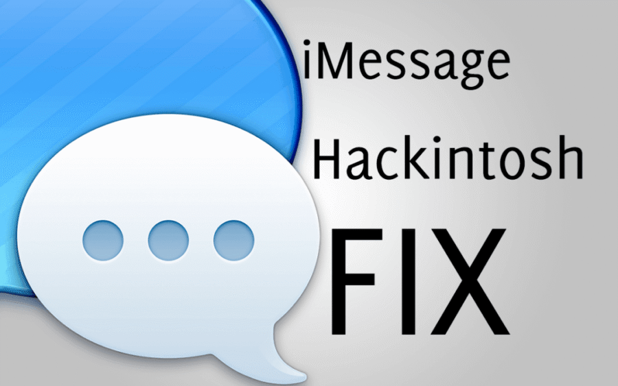 Hackintosh: come fare per avere iMessage e FaceTime funzionanti 1 messagefix1