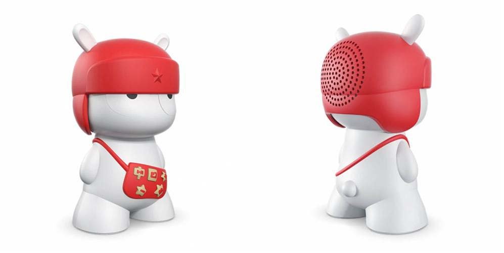 Original Xiaomi Mi Rabbit Bluetooth 4 0 Wireless Speaker Red 378346 copy