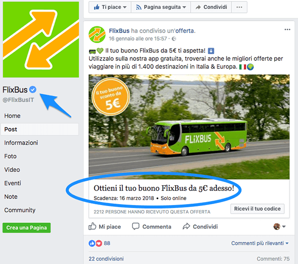 flixbus buoni sconto