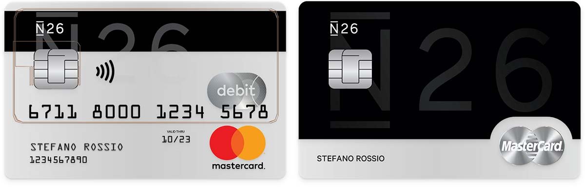 Recensione N26, conto corrente gratuito e gestibile da smartphone 5 n26 cards mastercard it