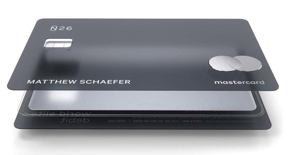 N26 Metal è la prima carta di debito europea in metallo 1 n26 metal