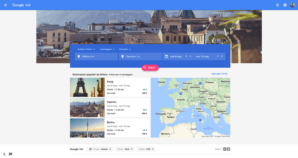 google voli
