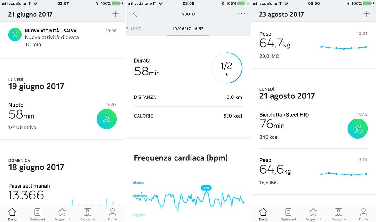Withings Steel HR: smartwatch con classe 26 health mate swim