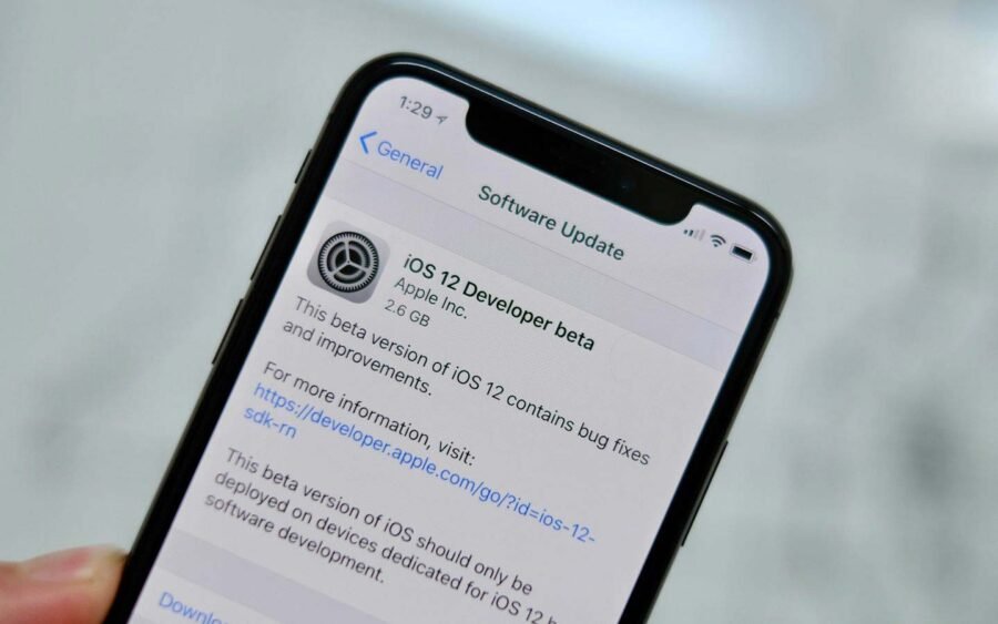 ios 12 developer beta