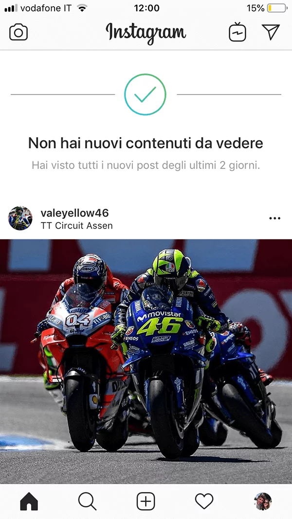 Non hai nuovi contenuti da vedere
