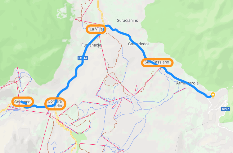 passeggiate alta badia