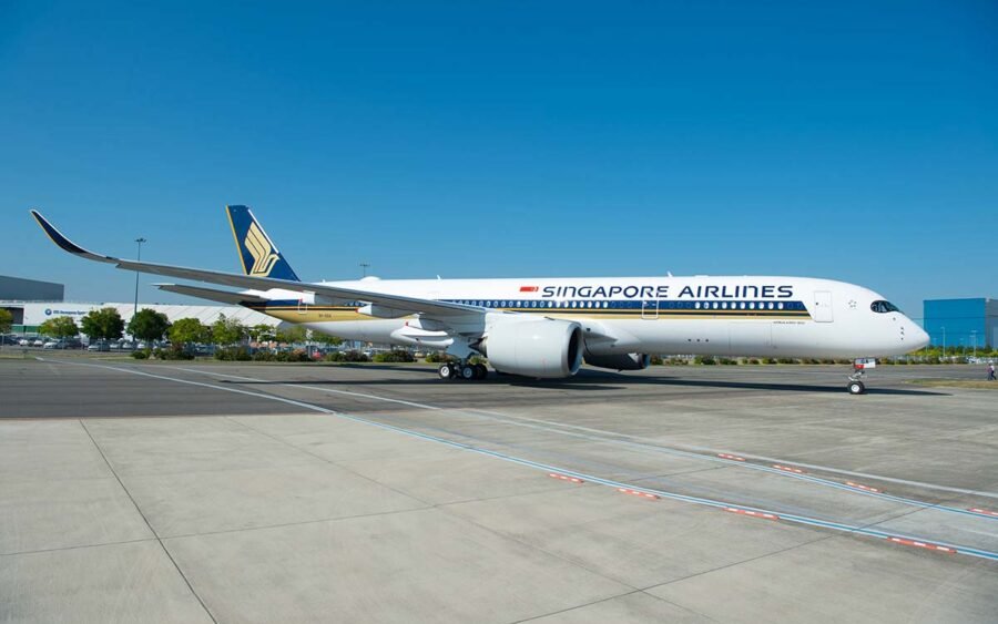 Il volo più lungo del mondo è di Singapore Airlines e dura oltre 18 ore 6 A350 900 Ultra Long Range Singapore Airlines MSN220 delivery 009