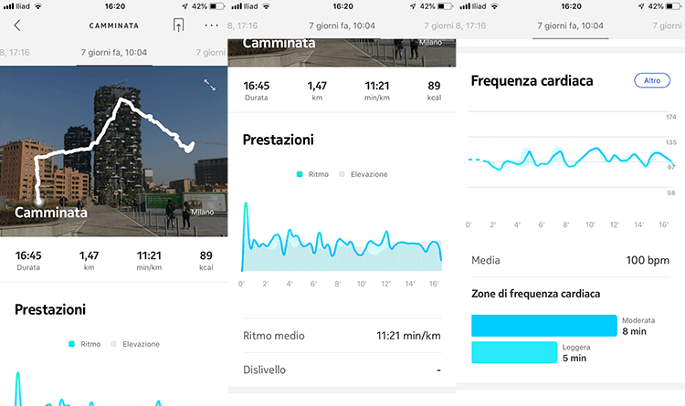 Withings Steel HR: smartwatch con classe 22 camminata