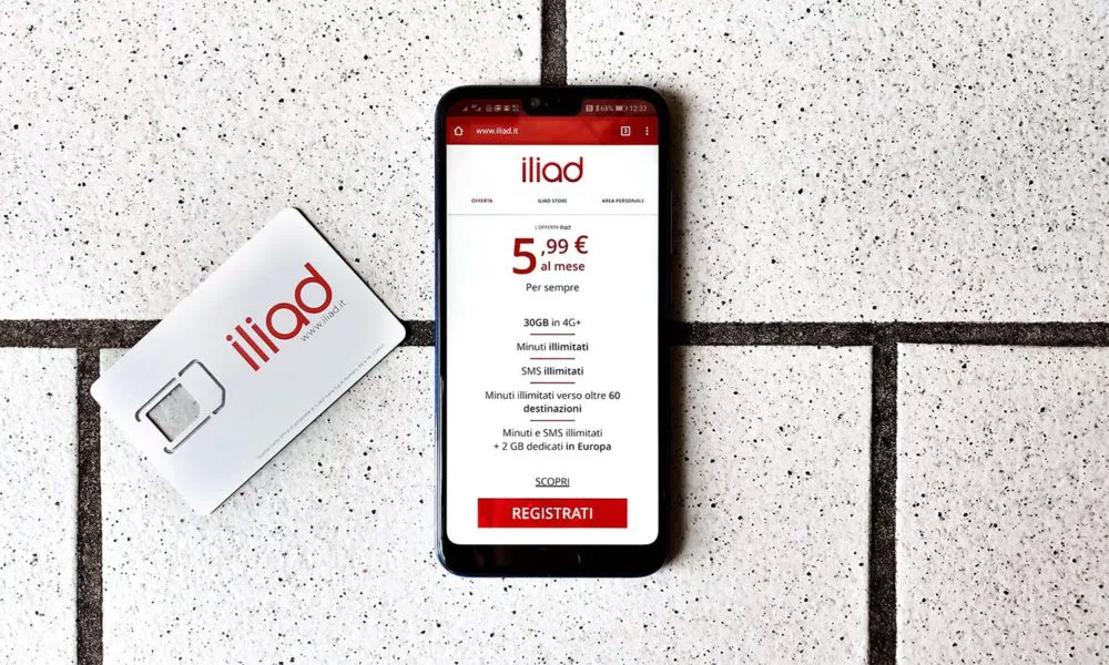 Iliad cresce record clienti