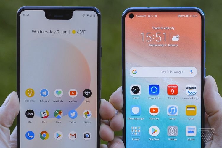 Honor View 20: smartphone con fotocamera nel display 2 sideside 2 risultato 1