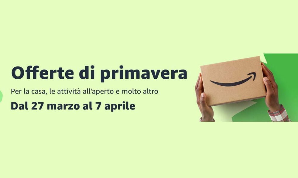 amazon offerte di primavera