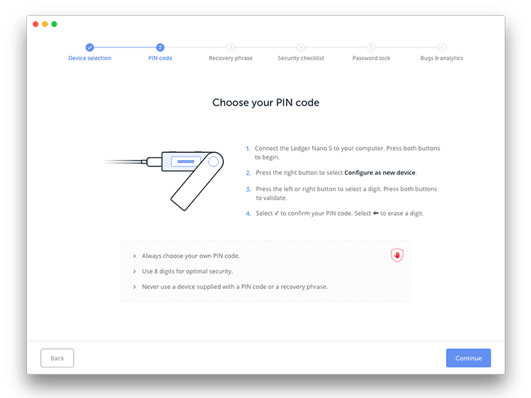 Recensione Ledger Nano S e software Ledger Live 4 ledger nano s