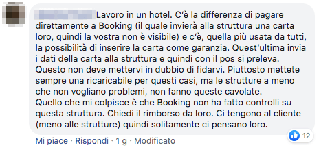 truffe su Booking