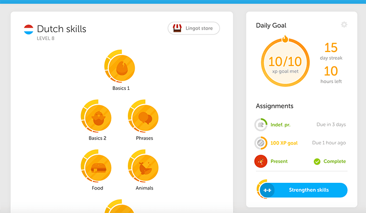 imparare lingue online