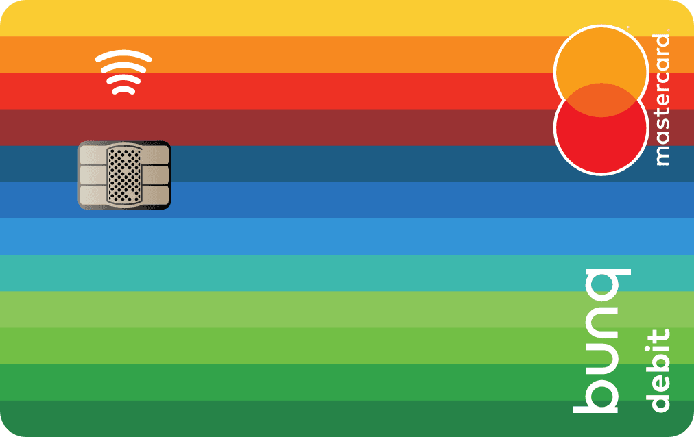bunq Mastercard Front