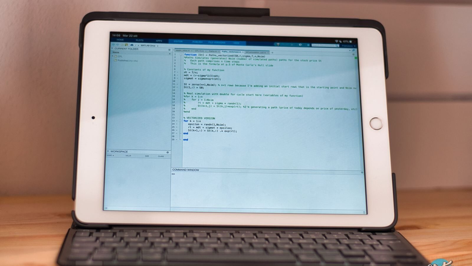 Matlab su iPad: vi spiego come è possibile utilizzarlo 1 matlab ipad