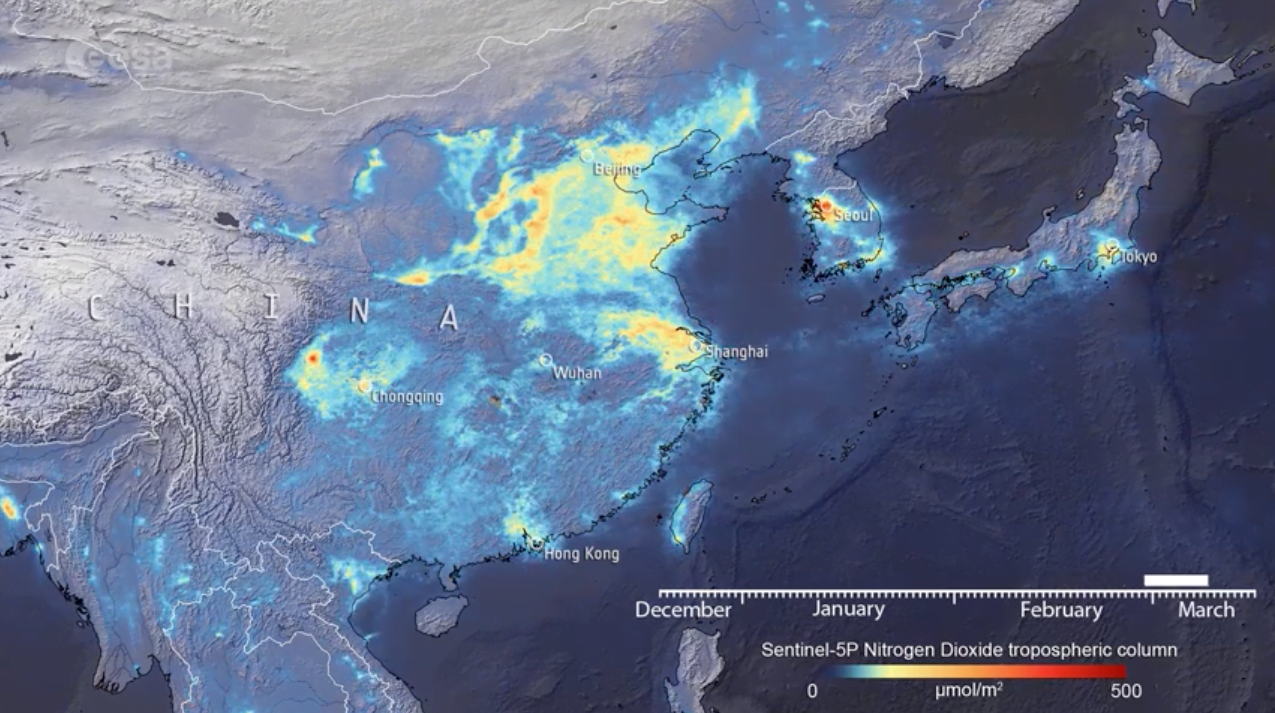 inquinamento coronavirus