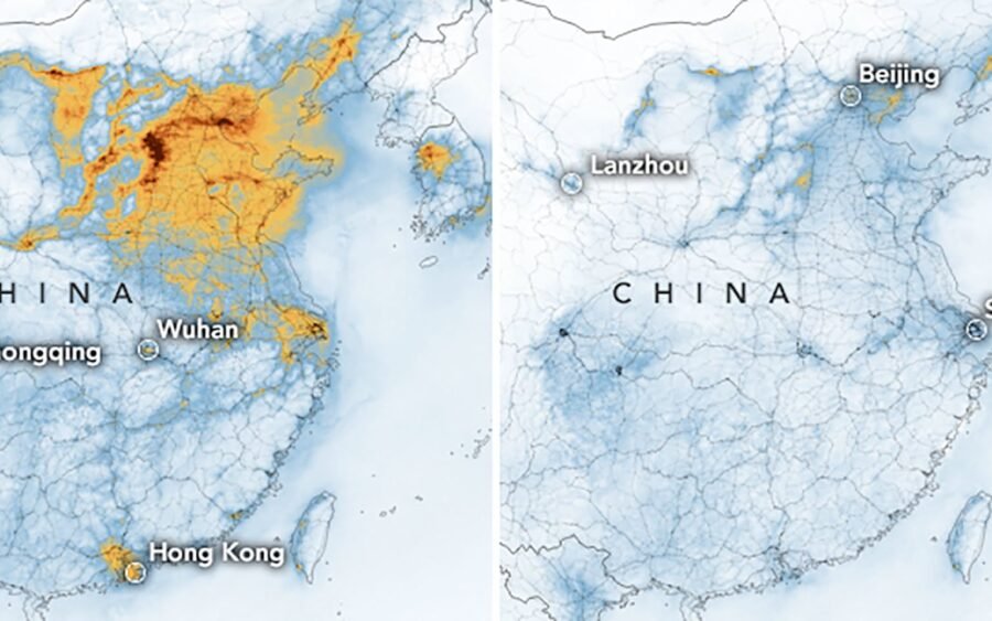 L'inquinamento in Cina crolla durante il coronavirus (ma è già risalito) 2 china trop 2020056