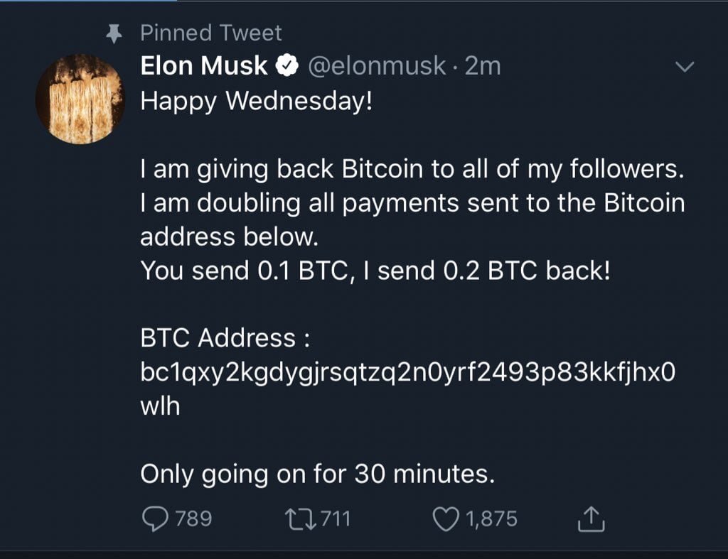Twitter hackerato Elon Musk