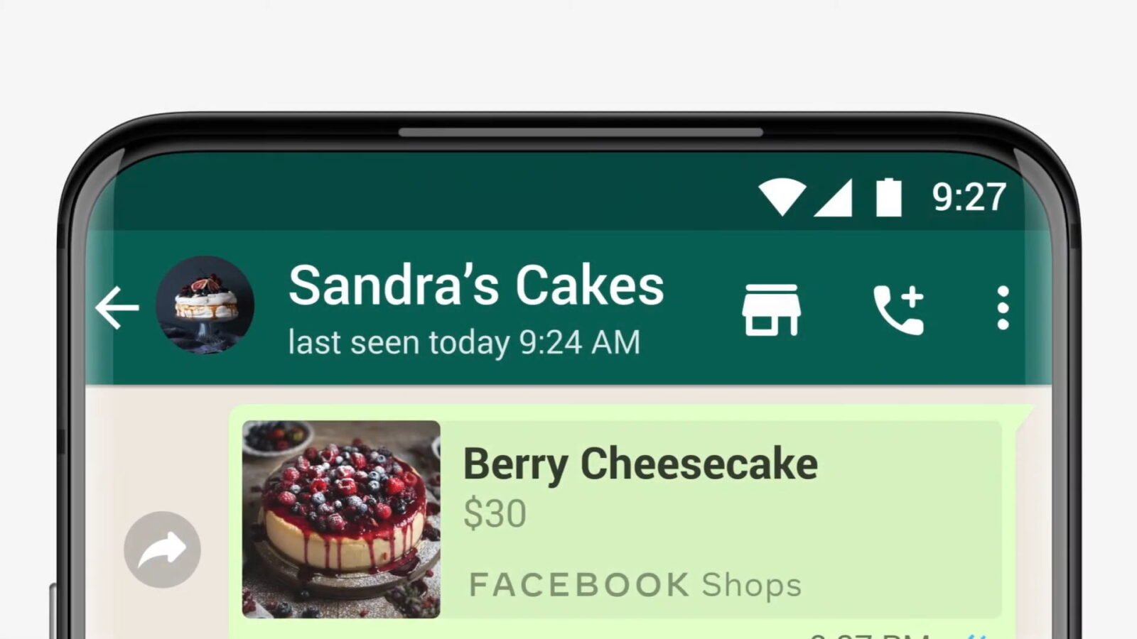 Shopping su WhatsApp