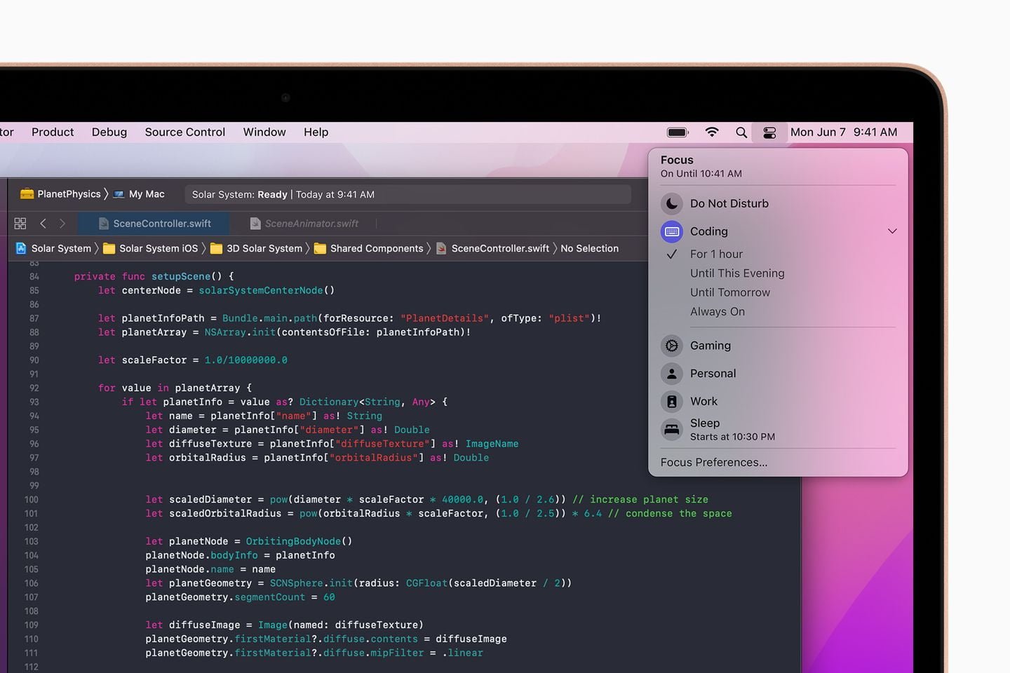 WWDC 2021, Apple presenta iOS 15, iPadOS 15 macOS Monterey e watchOS 8. HomePod Mini in Italia 16 Apple macos monterey xcode donotdisturb focus 06072021 result 1
