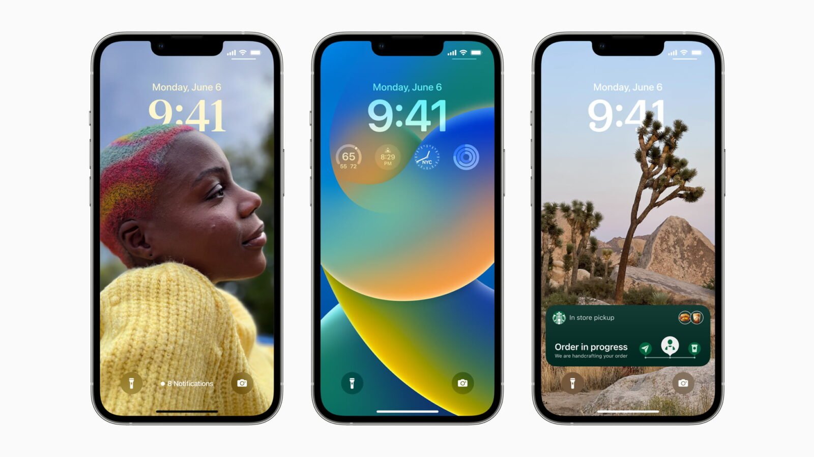 Apple presenta iOS 16, con una nuova schermata di blocco personalizzabile 1 iOS 16